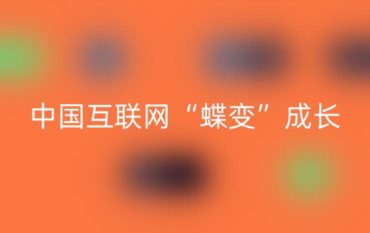 中国互联网“蝶变”成长